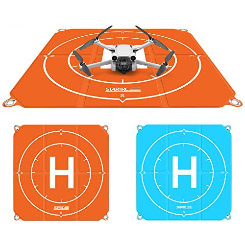 Obest Base De Aterrizaje Drone, Portátil Y Impermeable, Para