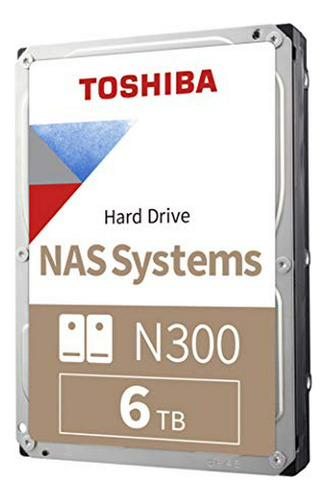 Disco Duro Interno Toshiba N300 6tb - Cmr Sata 6 Gb-s 7200 R