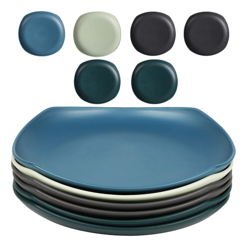 Shopwithgreen Plato Cena Irrompible 7.3  Para Fiesta Juego 6