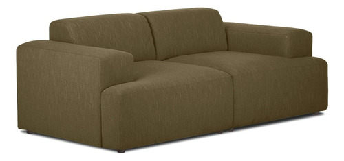 Sofa 2 Cuerpos Regola Living Furniture Verde Oliva