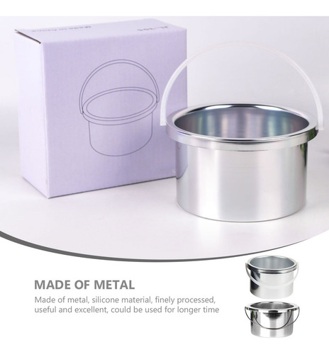 Aquecedor, Máquina De Fusão De Cera, Panela Interna, Metal,