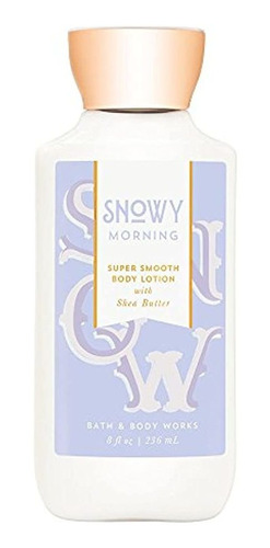 Baño Cuerpo  Snowy Morning Super Smooth Loción Corporal