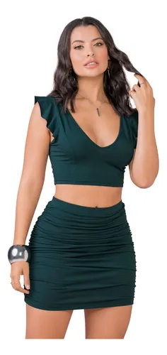 Conjunto Mujer Verde Mp 203