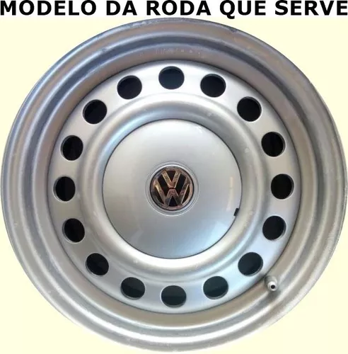 Jogo 4 Calota Centro Roda vw Parati Club p/ Roda de ferro Coquinho em  Promoção na Americanas