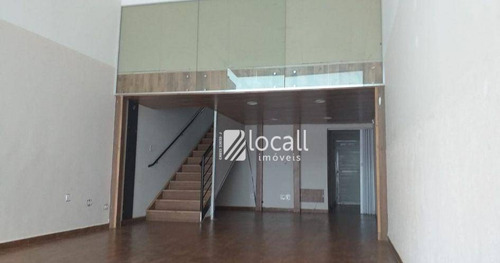 Imagem 1 de 7 de Salão Para Alugar, 84 M² Por R$ 3.500/mês - Centro - São José Do Rio Preto/sp - Sl0490