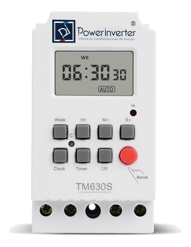 Timer Digital Programable 220vac/25a