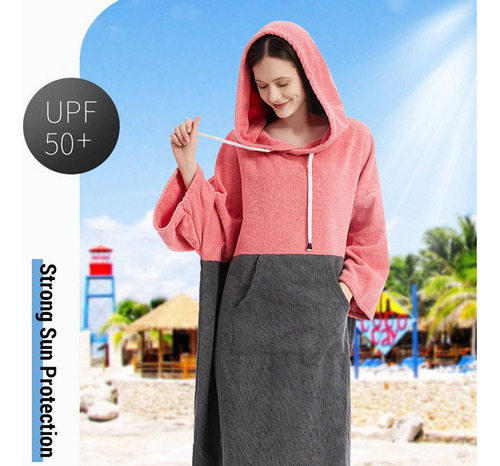 Toallas De Baño De Secado Rápido, Albornoz Para Piscina, Pon