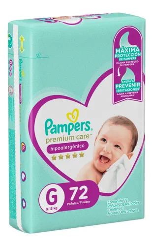 comprar Pañales Pampers Care Plus sin género Grande