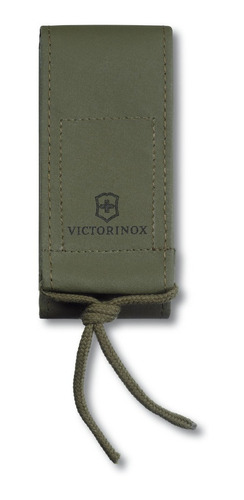 Estuche Nylon Para Cinturon Victorinox Original Verde Lona