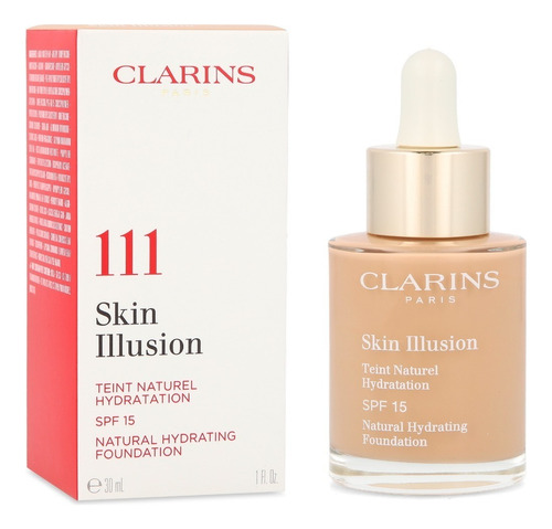 Base De Maquillaje Skin Illusion Spf15 Clarins Tono 111 Auburn