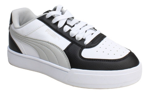 Tenis Puma Caven Blanco-negro Junior P