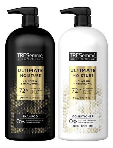 Tresemmé Ultimate Moisture Shampoo Acondicionador Hidratante