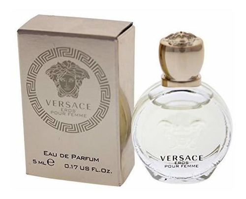 Edp Splash Versace Eros Pour Femme Para Mujer, 0.17 Onzas