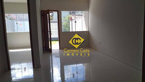 Ótima Casa Com 2 Dormitórios À Venda, 67 M² Por R$ 285.000 - Extensão Do Bosque - Rio Das Ostras/rj - Ca1922