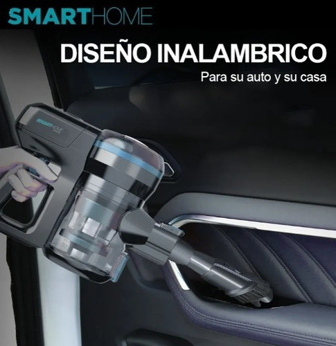 Imagen 6 de 7 de Aspiradora Inalámbrica Smartcleaner 2 Baterías Tu-smarthome
