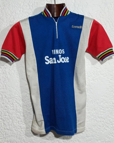 Antigua Malla De Ciclismo / De Lanilla / Pieza De Colección