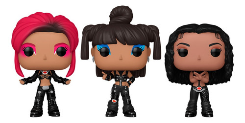 Funko Pop Rocks Tlc - T-boz, Left Eye Y Chilli 3 Pack
