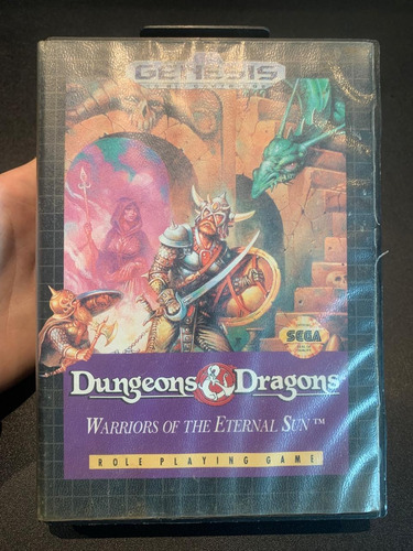 Dungeons & Dragons Sega Genesis Sin Manual