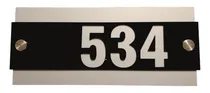 Comprar Placa Numeros Para Casa 13x30cm Hasta 5 Numeros. Modelo B1