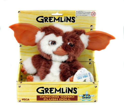 Neca Gremlins Gizmo Dancing Plush Doll W/sound Peluche