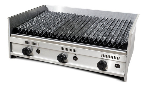 Imagen 1 de 8 de Parrillas A Gas Corbelli Tst 90cm Acero Inox + Cuotas