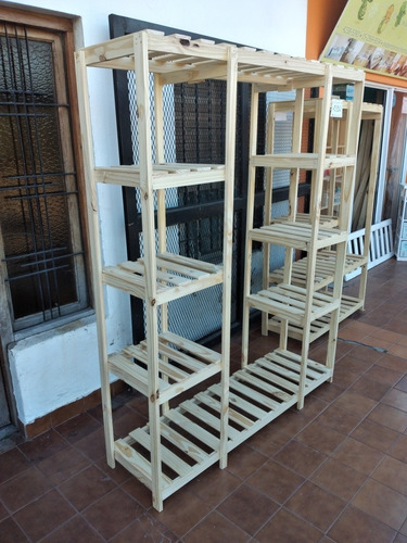 Imagen 2 de 4 de Vestidor De Pino 180 X 140 X 40 Reforzado