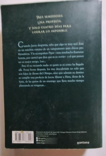 El Héroe Perdido - Rick Riordan, Serie Infinita, 2018 (Usado)