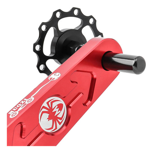 Tensor De Cadena De Bicicleta Convertidor De Cadenas De Rojo