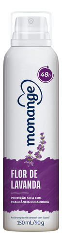 Desodorante Monange Flor De Lavanda Aerosol Antitranspirante