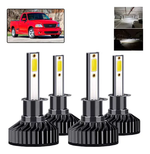 For Kit De Focos Led H1 H1 Luz Alta/baja Para ford Lobo