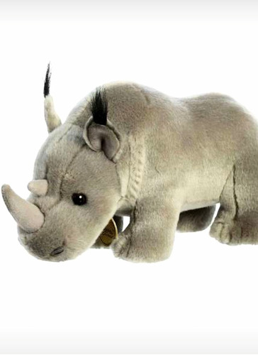 Nueva Aurora Miyoni Peluche rinocerontes 26437 Calidad De Peluche Juguetes Suave Mimoso Rhino 