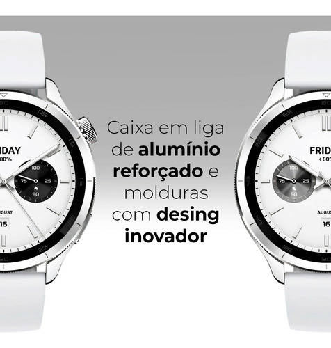 Relógio Smartwatch Xiaomi Watch S4 Gps 5 Atm 1,43 Amoled