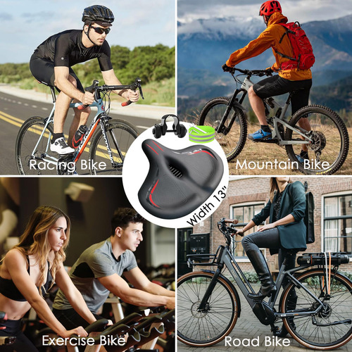 Asiento De Bicicleta Peloton Grande Para Hombres Y Mujeres M