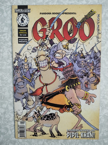 Groo Especial O Primeiro Encontro Com Pupila Khan! Hq (Usado)