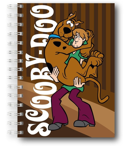 Cuaderno De Scooby Doo +separador A Tono - Shaggy Y Scooby