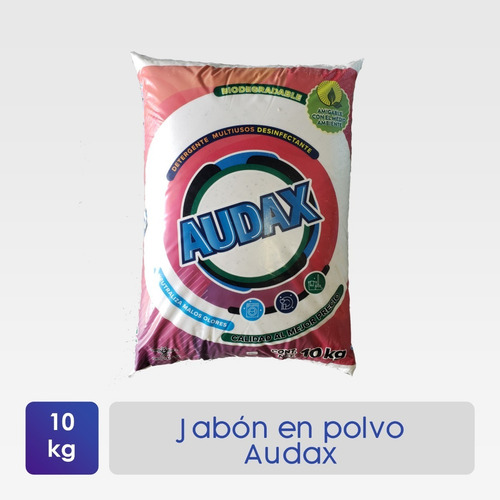 Detergente En Polvo 10 Kg. Biodegradable Audax 85010