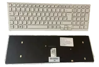 Teclado Sony Vaio Vpc-eb Pcg-71311u Blanco Español C/ Marco