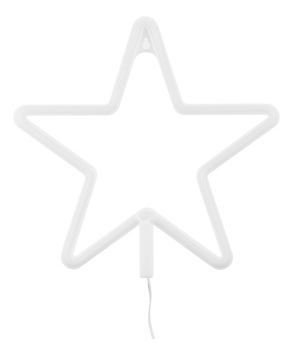 Letrero De Neón Led Decorativo Con Forma De Estrella Para Fi