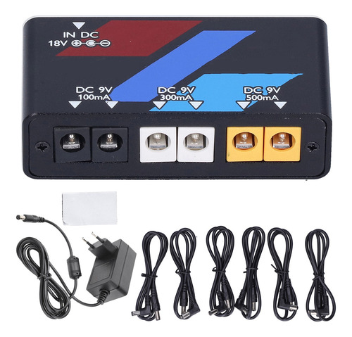 Pedal Power Supply, Tabla De Efectos Corta Para Guitarra Elé