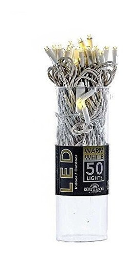 Guirnaldas Luminosas - Kurt Adler Ul 5mm Warm Led Wire 50 Ju