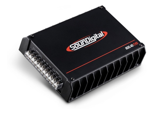 Módulo Amplificador Soundigital 800.4d Evo 4 Canais 2 Ohms