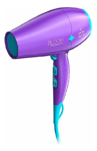 Secador De Pelo Ga.ma Italy Bloom Diamond Violeta 220v