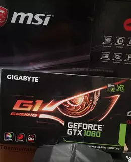 Tarjeta De Video Nvidia Gigabyte Gaming Gtx 1060 6gb