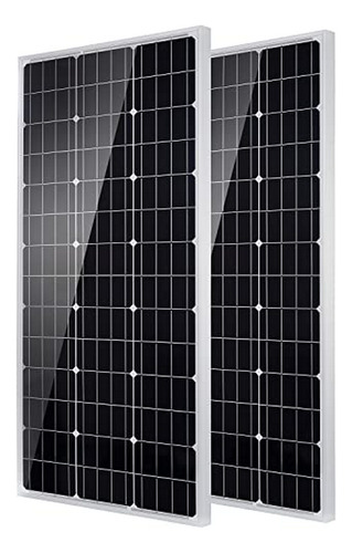 Panel Solar 200 2 * 100w Watt 12 Voltios Monocristalino Sist