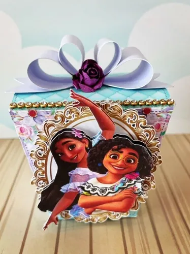 10 Cajita Cuadrada En 3d De Encanto