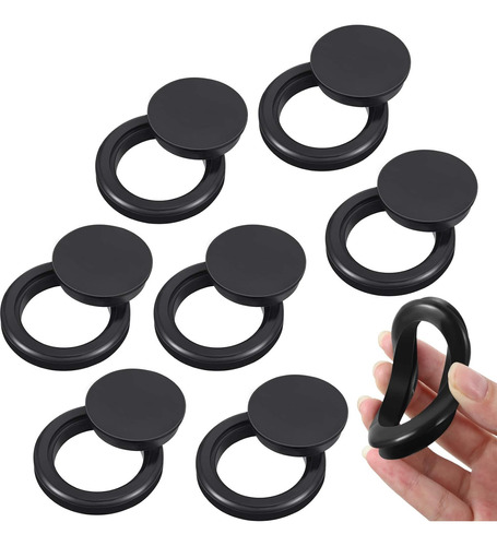 8 Pieces Silicone Umbrella Hole Ring Plug And Cap Set F...