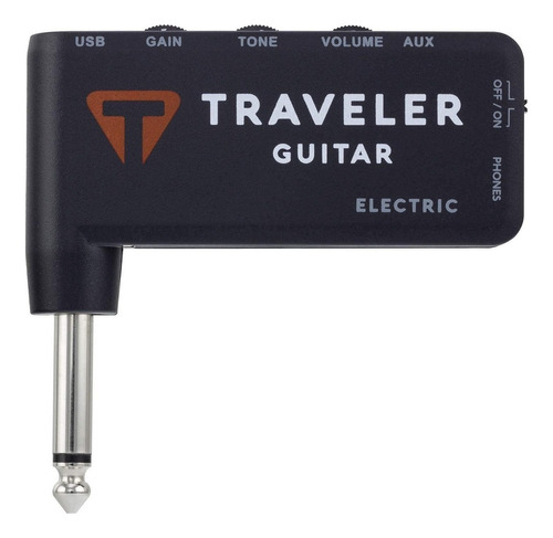 Guitarra De Viajeros Tga-1e Amplificador De Auriculares Eléc