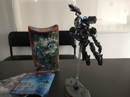 Figura Mega Bloks Marvel Iron Man 2 War Machine Set 1979