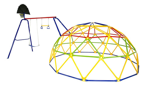 Activplay Geo Dome Climber Con Columpio