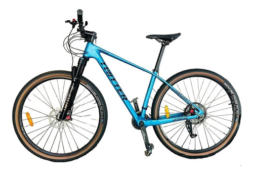 Bicicleta Mtb Twitter Leopard Carbono 30v Disco Hidr. Linda